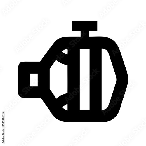 Vector art of bike pedal