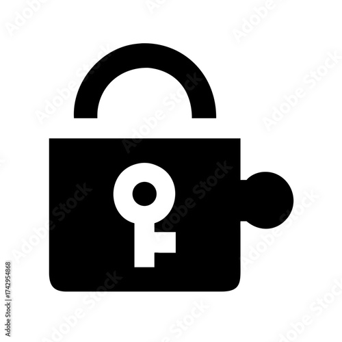 Vector art of unlocked