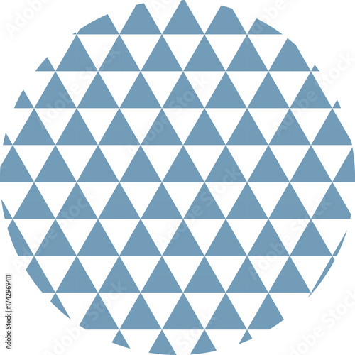 Pattern7 - Triangle - blue