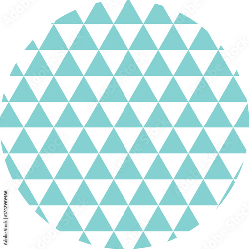 Pattern7 - Triangle - mintgreen