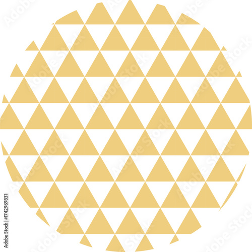 Pattern7 - Triangle - yellow