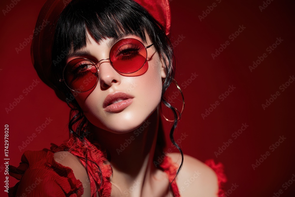 Fototapeta premium Stylish female portrait