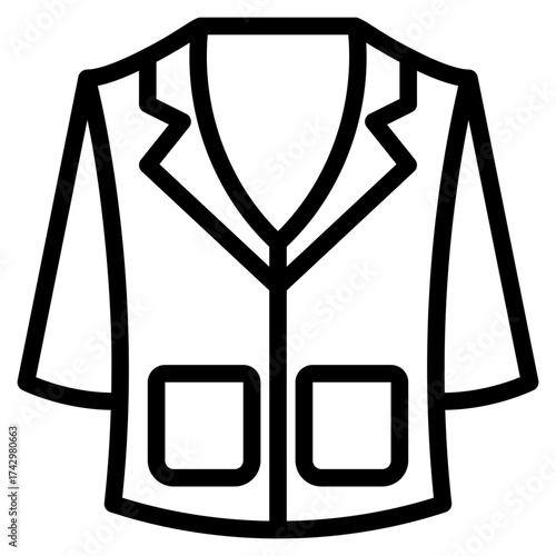 lab coat icon
