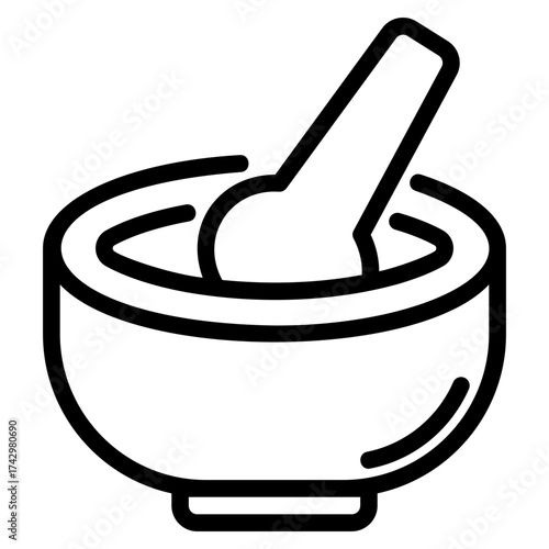 mortar and pestle icon