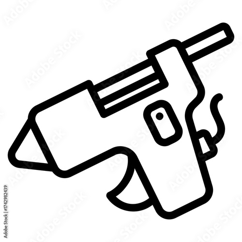glue gun icon