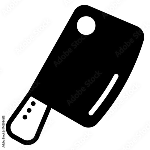 Meat knife icon