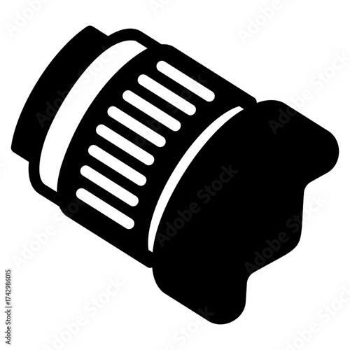 lens hood icon