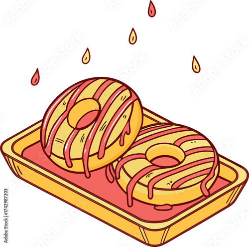 vector illustration of bread