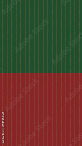 クリスマスをイメージした配色のシンプルな背景イラスト