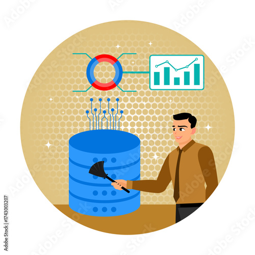 Entrepreneurs clean up data centers and prepare data for analysis.