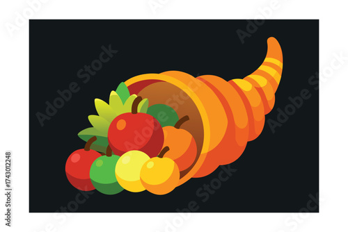 vegetables and fruits food vector design icon logo set 