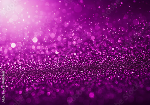 Beautiful purple bokeh on a blurred background.