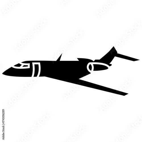 plane icon vecktor