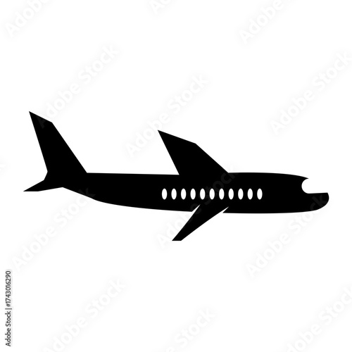 plane icon vecktor