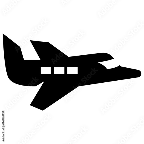 plane icon vecktor