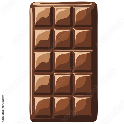 chocolate bar illustration