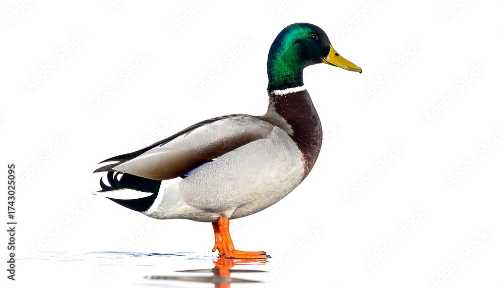 Fototapeta premium Duck in profile