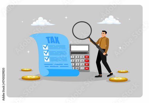Entrepreneurs calculate and analyze tax planning.