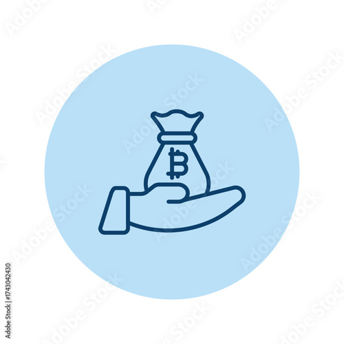 Loan  pentaglow , vector, pixel perfect, illustrator file 
