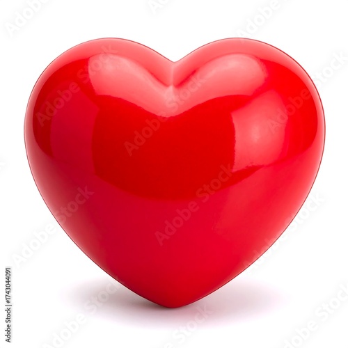 Red heart shape