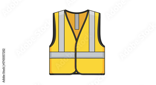 Vector illustration of a cordless electric screwdriver and protective safety glasses for construction and repair work