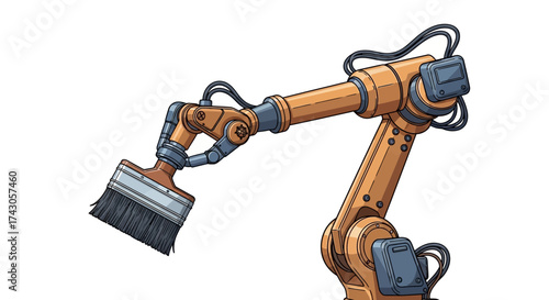 A simple vector illustration of a yellow safety hard hat next to a white coffee mug, representing a work break for a construction worker or engineer