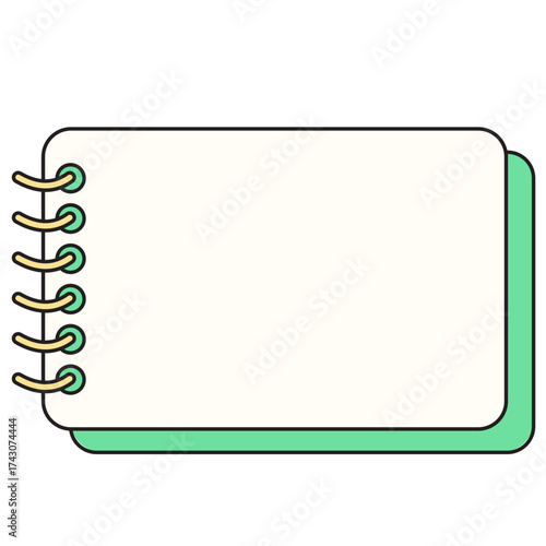 Horizontal Spiral Notebook