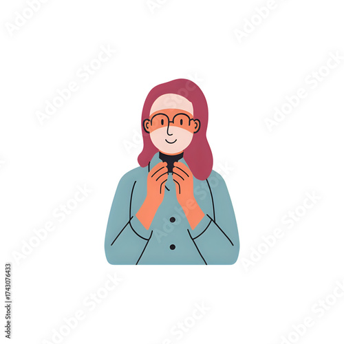 Muslim women wearing headscarves