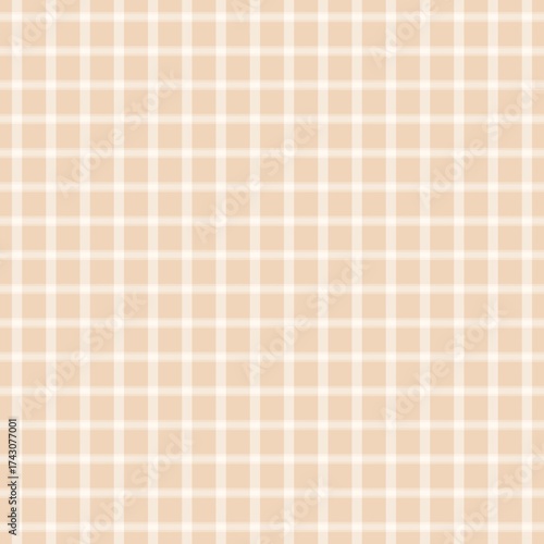 Autumn Winter Gingham Pattern Background Illustration For Cover, Banner, Notes. Fall Winter Aesthetic Background. Plant And Flower Pattern Background.
