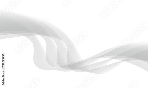 Abstract gray waves on a light background.Abstract vector background. Vector eps10