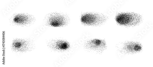 Spray spot pattern