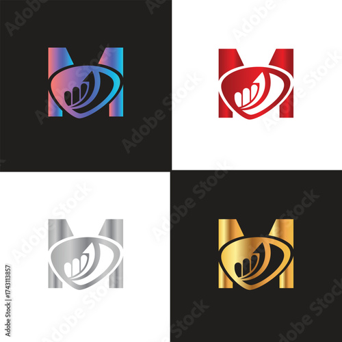 Letter M logo, M logo, Business logo, modern, minimal logo, design, colourful, icon, shape, symbol, brand, business identity, elegant, luxury, logotype, branding, custom, abstract