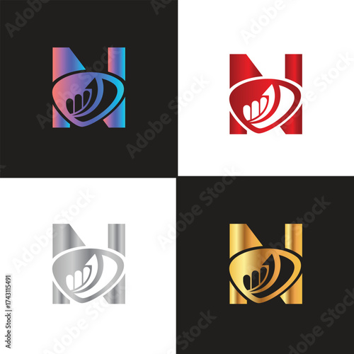 Letter N logo, N logo, Business logo, modern, minimal logo, design, colourful, icon, shape, symbol, brand, business identity, elegant, luxury, logotype, branding, custom, abstract