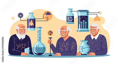 The Alchemists - A Modern Take on the Pursuit of Immortality.