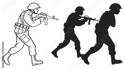 flat-vector-illustration---human-war---soldier--a-.eps