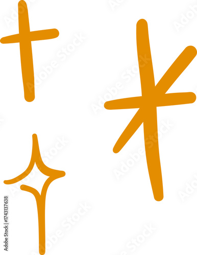 Radiant Starburst Sparkle Icon Set