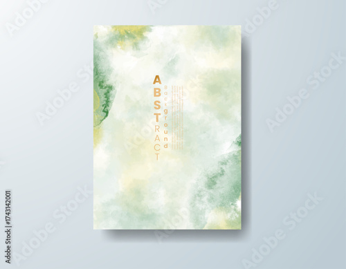 Cards with watercolor background. Design for your cover, date, postcard, banner, logo.