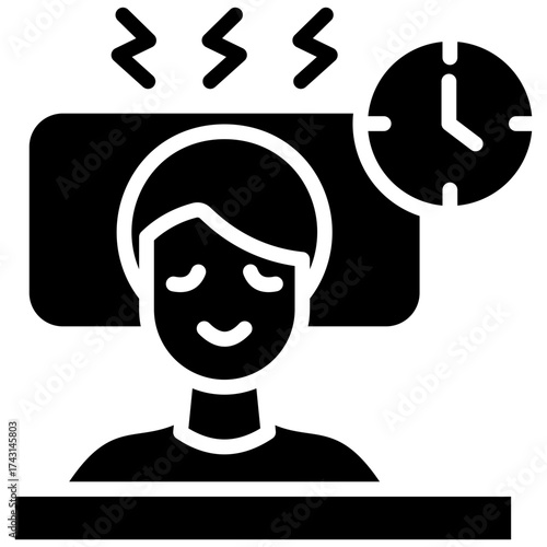 Sleepless Nights glyph icon