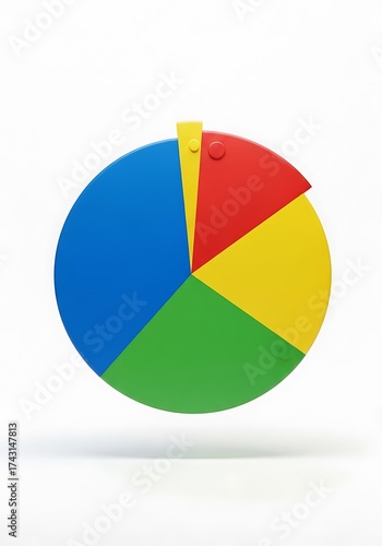 Colorful Pie Chart Graphic Design. Free Download Colorful Pie Chart Graphic Design. - GFXLoad