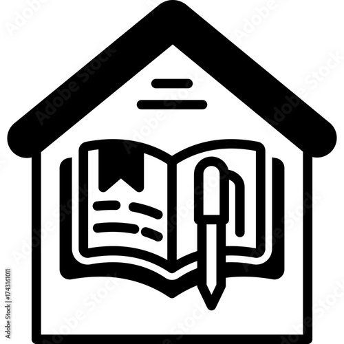 Give Homework mixed icon