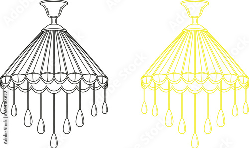 Chandelier lighting fixture pendant lamp hanging ceiling light art