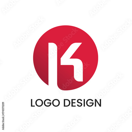 Creative K Brand Logo Design Template