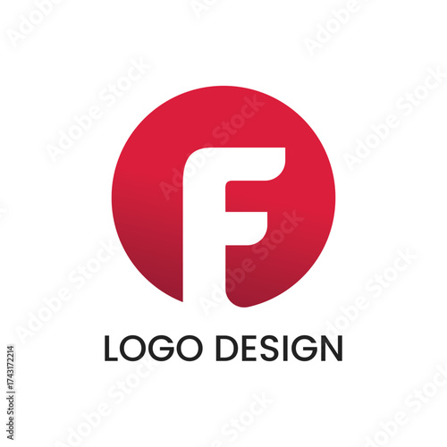 Creative F Brand Logo Design Template