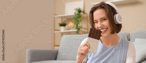 Beautiful young happy woman...