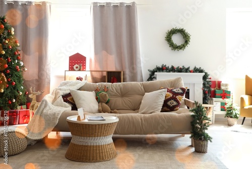 Interior of living room wit...
