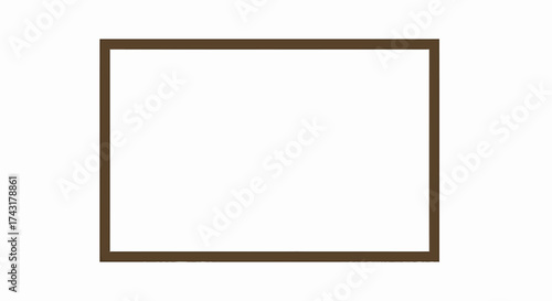 Aframe sign neutral frame blank white insert angled view minimalistic design