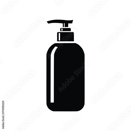 Liquid Pump Dispenser Bottle Solid Glyph Icon