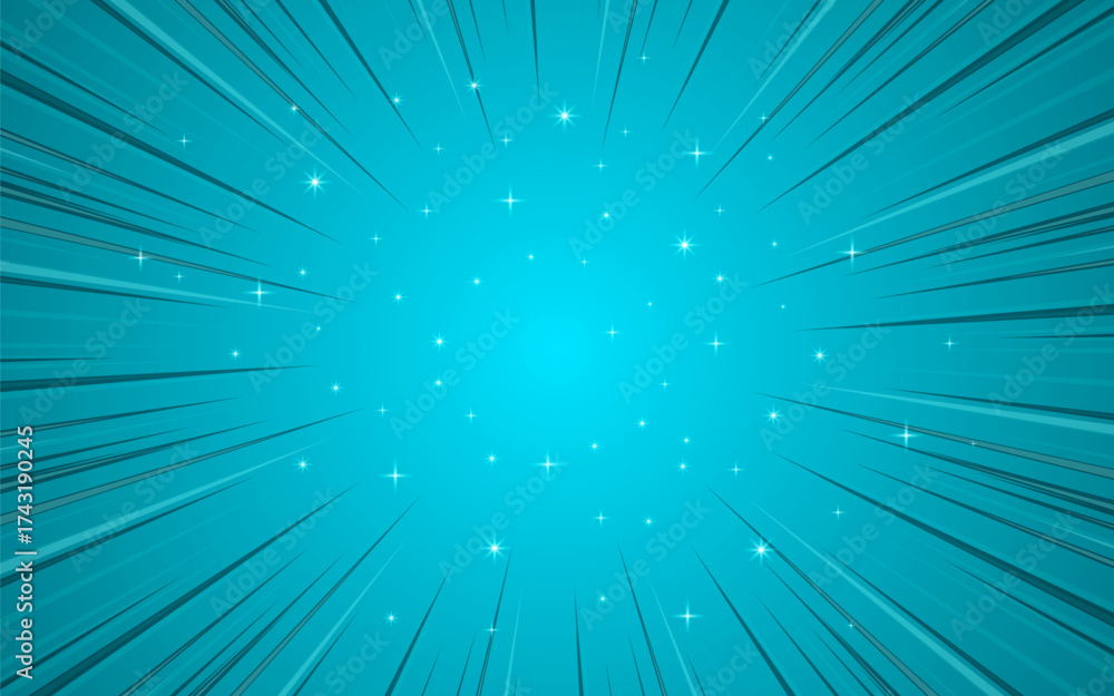 Obraz premium Abstract speed explosion comic background. Vector design.