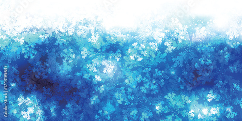 雪　クリスマス　冬　光　背景