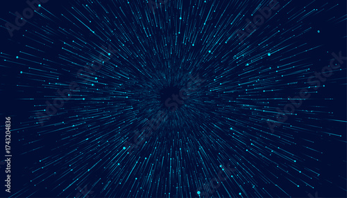 Technology background. Big data visualization concept.